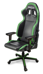 Load image into Gallery viewer, Sparco Game Chair ICON BLK/GRN
