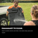 Load image into Gallery viewer, Husky Liners 11-22 Dodge Durango WeatherBeater 2nd Row Bench w/3rd Row Seat Black Floor Liners
