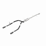 Load image into Gallery viewer, MagnaFlow SYS Cat-Back 4in Black Dual Split Rear Tips 14-15 Chevy Silverado/GMC Sierra 4.3L-5.3L
