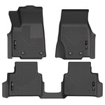 Load image into Gallery viewer, Husky Liners 21-23 Jeep Grand Cherokee L 2nd Row Bucket Seats WeatherBeater Floor Liner (Black)
