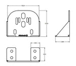 Load image into Gallery viewer, Ridetech Bolt-on Upper AirSpring Bracket
