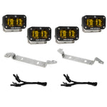 Load image into Gallery viewer, Baja Designs 2022+ Toyota Tundra S2 SAE OEM Fog Light Replacement Kit - Amber
