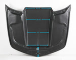 Load image into Gallery viewer, Anderson Composites 10-15 Chevrolet Camaro Type-COPO 3in Cowl Hood - Fiberglass
