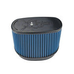 Load image into Gallery viewer, Injen NanoWeb Dry Air Filter 6.70x4.54 Oval neck/ 7.69 x 5.68 Base/ 7.25 Tall w/Barb Fit - 70 Pleat
