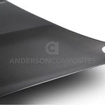 Load image into Gallery viewer, Anderson Composites 2015-2017 Ford Mustang Shelby GT350 Double Sided Carbon Fiber Hood
