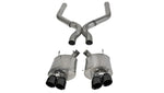 Load image into Gallery viewer, Corsa 2013-2014 Ford Mustang Shelby GT500 5.8L V8 Black Sport Axle-Back + XO Exhaust
