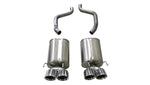 Load image into Gallery viewer, Corsa 2009-2013 Chevrolet Corvette (C6) 6.2L Polished Xtreme Axle-Back Exhaust w/4.5in Tips
