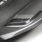 Load image into Gallery viewer, Anderson Composites 16-19 Chevrolet Camaro Double Sided Carbon Fiber Type-T2 Style Hood
