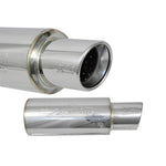 Load image into Gallery viewer, Injen 3.00 Universal Muffler w/Stainless Steel resonated rolled tip (Injen embossed logo)
