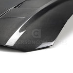 Load image into Gallery viewer, Anderson Composites 2018 Ford Mustang GT Type-SA Style Heat Extractor Double Sided Carbon Fiber Hood
