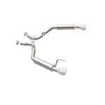Load image into Gallery viewer, MagnaFlow Axle Back, SS, 2.5in, Competition, Dual Split Polish 4.5in Tip 2015 Ford Mustang Ecoboost
