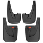 Load image into Gallery viewer, Husky Liners 19-22 RAM 2500/3500 w/o OEM Fender Flares Custom Front &amp; Rear Mud Guard Set - Black
