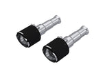 Load image into Gallery viewer, MBRP 19-24 Ram 1500 Classic 5.7L Hemi 5in OD Dual Wall Angle Cut T304 Carbon Fib Exhaust Tips - Pair
