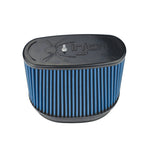 Load image into Gallery viewer, Injen NanoWeb Dry Air Filter 6.70x4.54 Oval neck/ 7.69 x 5.68 Base/ 7.25 Tall w/Barb Fit - 70 Pleat
