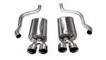 Load image into Gallery viewer, Corsa 2009-2013 Chevrolet Corvette C6 6.2L V8 Polished Sport Axle-Back Exhaust
