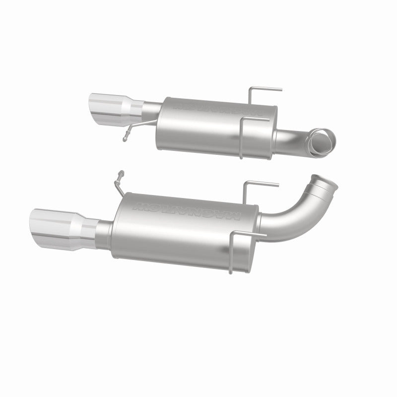 MagnaFlow 13 Ford Mustang V8 5.0L Dual Split Rear Exit Stainless Cat Back Performance Exhaust