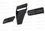 Load image into Gallery viewer, Seibon 08-09 Mitsubishi Evo X Carbon Fiber Hood Scoop - Only Fits OEM Hoods (Not Seibon Hoods)
