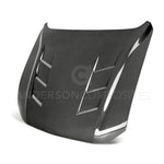 Load image into Gallery viewer, Anderson Composites 2018 Ford Mustang GT Type-SA Style Heat Extractor Double Sided Carbon Fiber Hood
