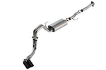 Load image into Gallery viewer, Borla F-150 2021 5.0L 2dr RC SB (122.8 WB) XL/XLT 3/2.25 DSE Cat-Back S-Type Black Chrome Tips
