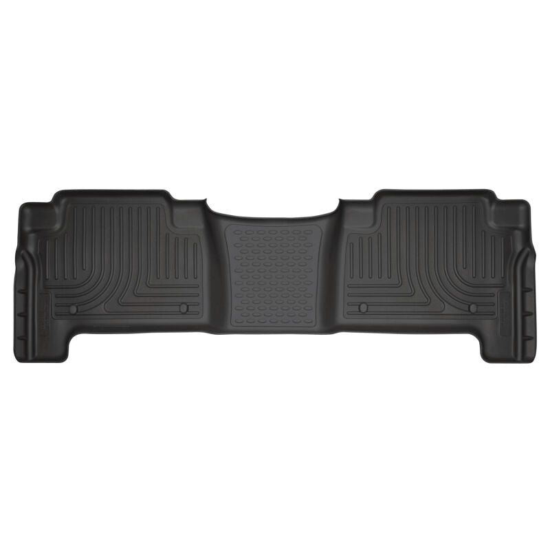 Husky Liners 19-21 Infiniti QX80 / 19-21 Nissan Armada X-act Contour Series 2nd Seat Floor Liner BLK