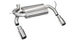 Load image into Gallery viewer, Corsa 2007-2011 Jeep Wrangler 3.8L/12-14 Wrangler 3.6L Polished Sport Axle-Back Exhaust

