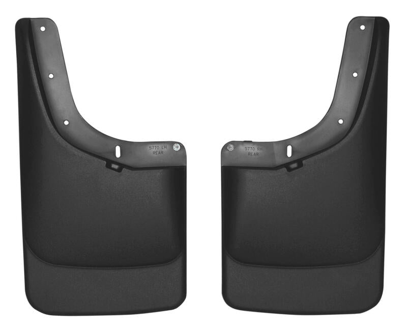 Husky Liners 04-12 Chevrolet Colorado/GMC Canyon Custom-Molded Rear Mud Guards (w/o Flares)