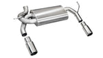 Load image into Gallery viewer, Corsa 2007-2011 Jeep Wrangler 3.8L/12-14 Wrangler 3.6L Polished Sport Axle-Back Exhaust
