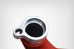 Load image into Gallery viewer, Injen 15-16 BMW M3(F80)/M4 (F82/83) 3.0L L6 Twin Turbo 2PC Aluminum Int. Charge Pipe - Wrinkle Red
