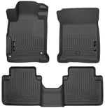 Load image into Gallery viewer, Husky Liners 2013 Honda Accord WeatherBeater Black Front &amp; 2nd Seat Floor Liners (4-Door Sedan Only)
