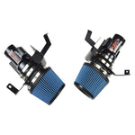 Load image into Gallery viewer, Injen 07-08 350Z 3.5L V6  Air Fusion and Air Horns Black Short Ram Intake
