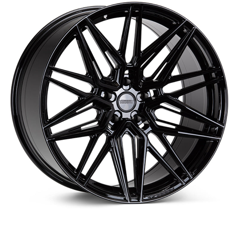 Vossen HF-7 22x10.5 / 5x130 / ET20 / Deep Face / 84.1 - Gloss Black Wheel