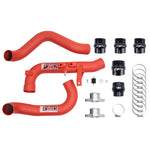 Load image into Gallery viewer, Injen 22-23 Honda/Acura Civic/Si/Integra 1.5L Turbo Aluminum Intercooler Pipe Kit - Wrinkle Red
