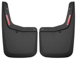 Load image into Gallery viewer, Husky Liners 2015 Ford F-150 w/ OE Fender Flares Mud Guards Black Rear Mud Guards
