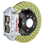 Load image into Gallery viewer, Brembo 13-17 Accord (Gen9) Front GT BBK 4 Piston Cast 365x29 2pc Rotor Drilled-Silver
