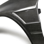 Load image into Gallery viewer, Seibon 03-07 Mitsubishi Evo 8 &amp; IX 10mm Wider Carbon Fiber Fenders
