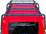 Load image into Gallery viewer, MBRP 07-10 Jeep Wrangler JK Front Roof Rack Extension (2 Door) Black Coated

