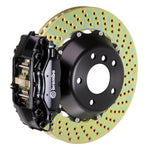 Load image into Gallery viewer, Brembo 04-09 XLR/05-13 Corvette Rear GT BBK 4 Piston Cast 2pc 345x28 2pc Rotor Drilled-Black

