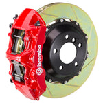Load image into Gallery viewer, Brembo 10-15 Camaro V6 Front GT BBK 6 Piston Cast 380x32 2pc Rotor Slotted Type-1-Red
