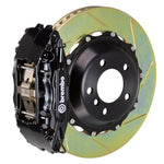 Load image into Gallery viewer, Brembo 03-06 G35 Sedan/03-08 350Z Fr GT BBK 4 Pist Cast 2pc 355x32 2pc Rotor Slotted Type1-Black
