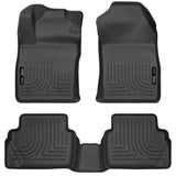 Husky Liners 11-12 Ford Fiesta WeatherBeater Combo Black Floor Liners